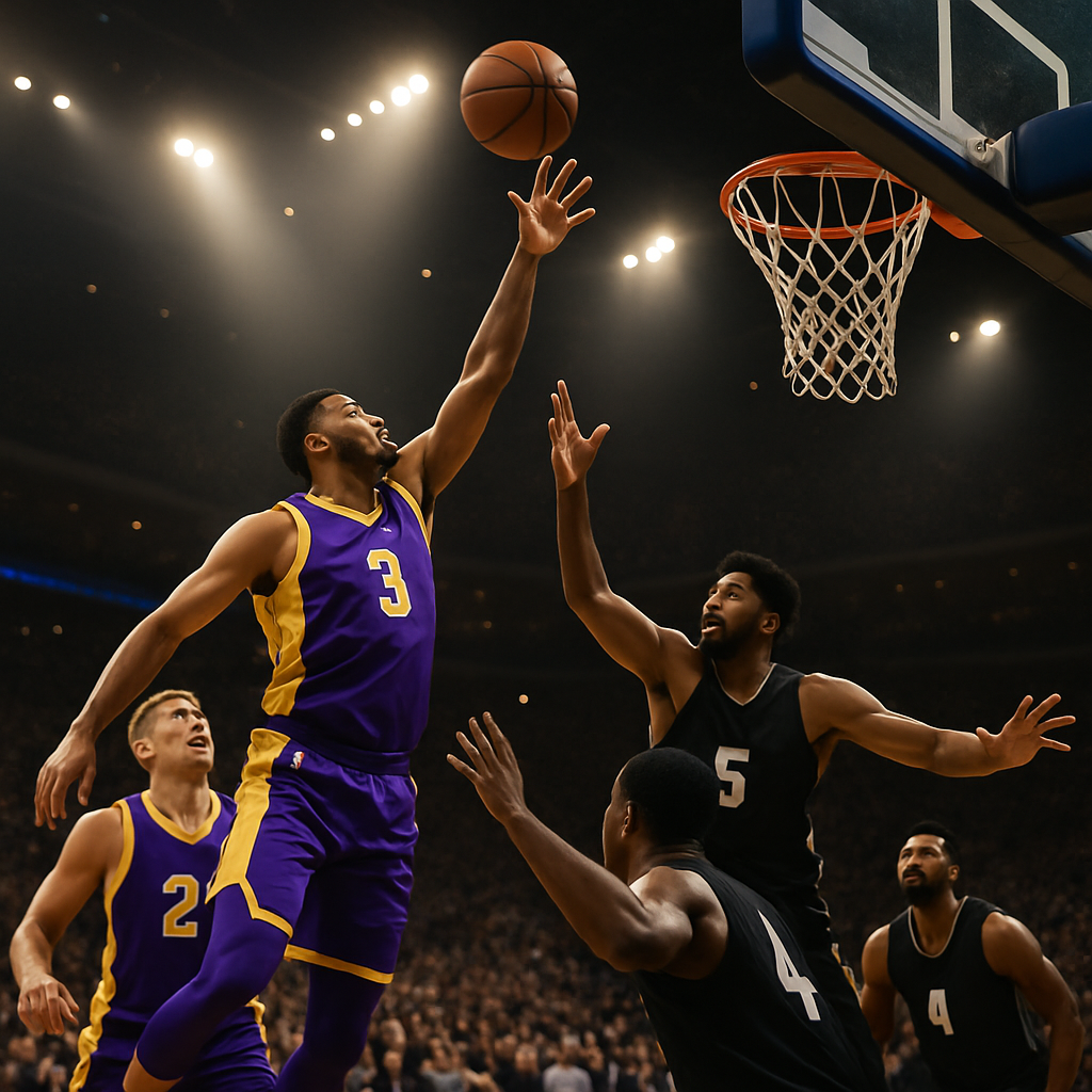 LeBron James lidera a Lakers en victoria épica contra Warriors