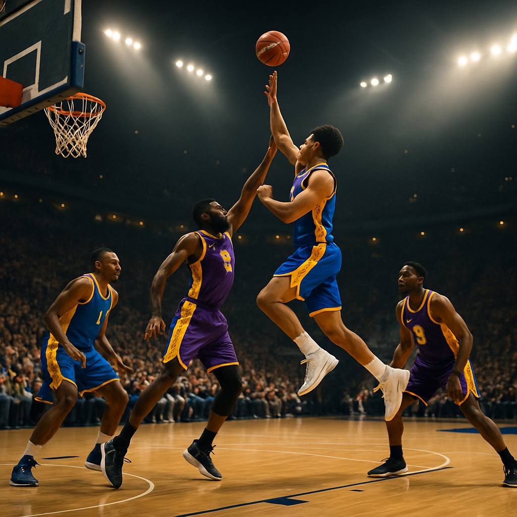 Stephen Curry anota 45 puntos en la victoria de Warriors vs Lakers